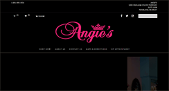 Desktop Screenshot of angiesfashion.net
